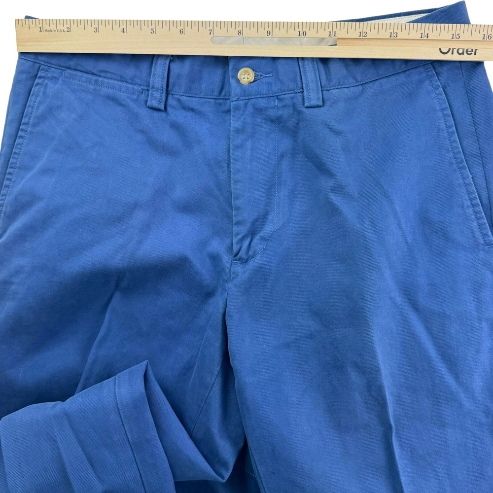 Polo Ralph Lauren Vibrant Blue Slim Fit Cotton Chino Pants Mens Size 32X32 - Picture 5 of 7